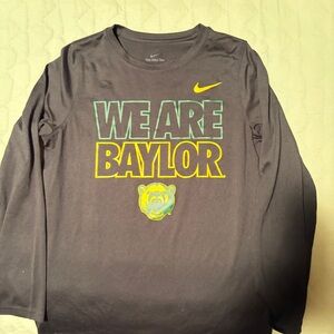 Nike Black Dri-FIT Tee with Green and Yellow Accents